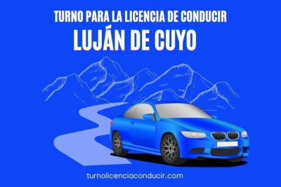 Turno para la licencia de manejar en Luján de Cuyo